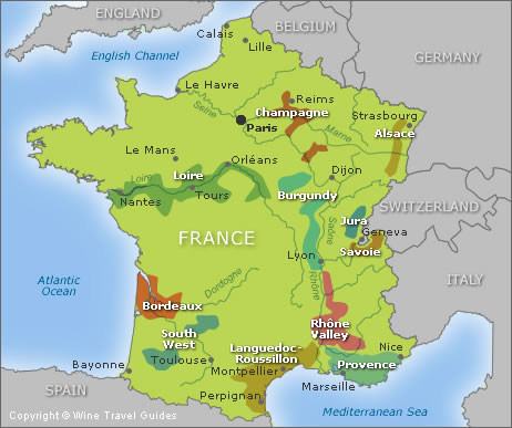 Frankreich Weinreise