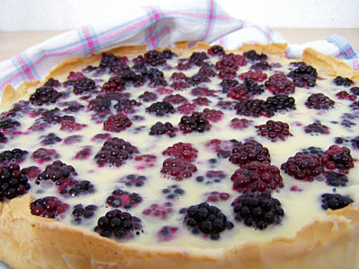 Brombeerkuchen