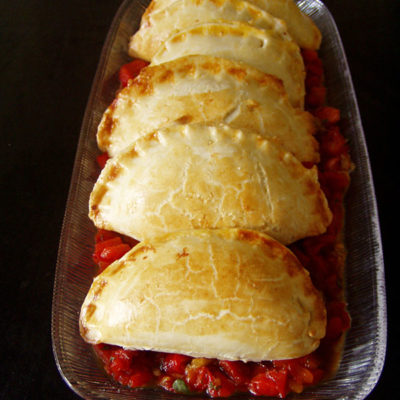Kabeljau-Kartoffel-Empanadas