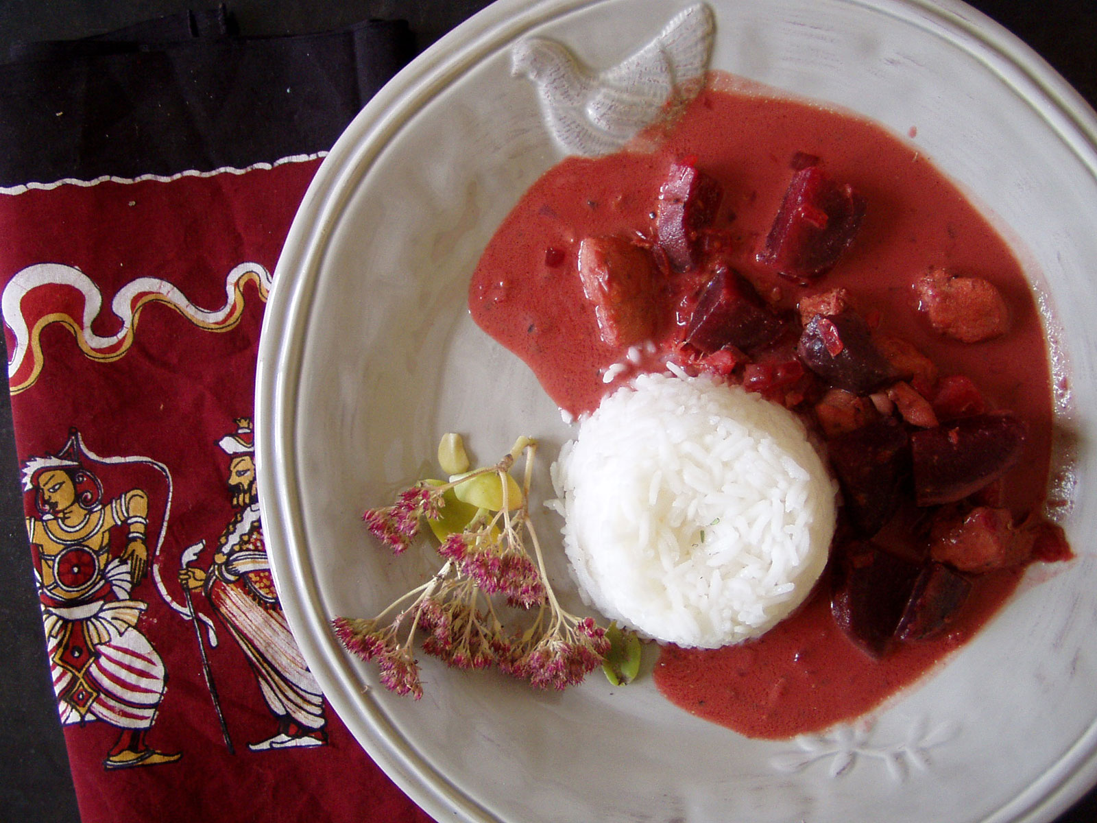 Rote Bete Curry
