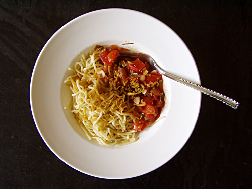 Spaghetti mit Hasen-Bovist Spaghetti mit Hasen-Bovist