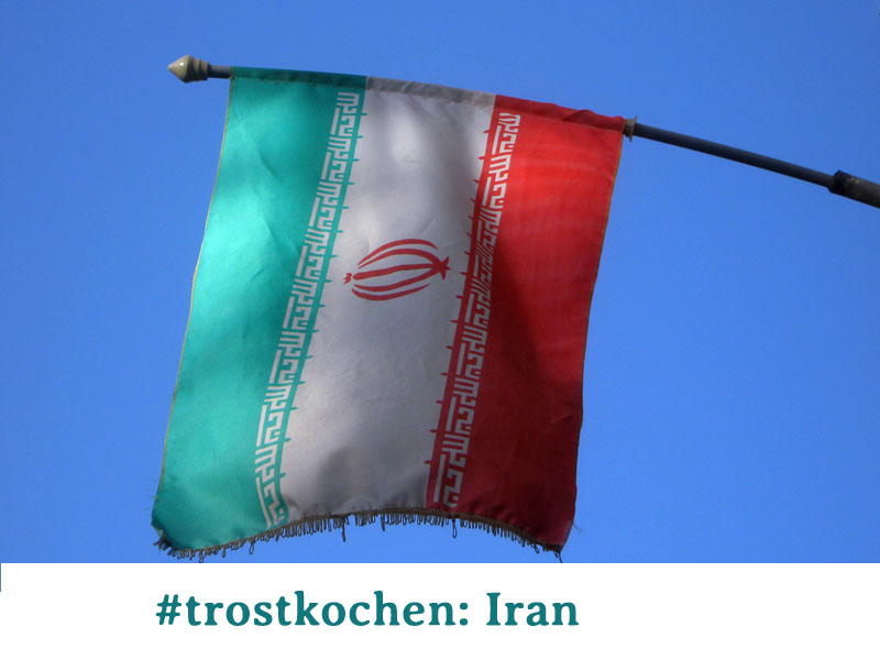 Flagge Iran – orientalische Rezeptsammlung